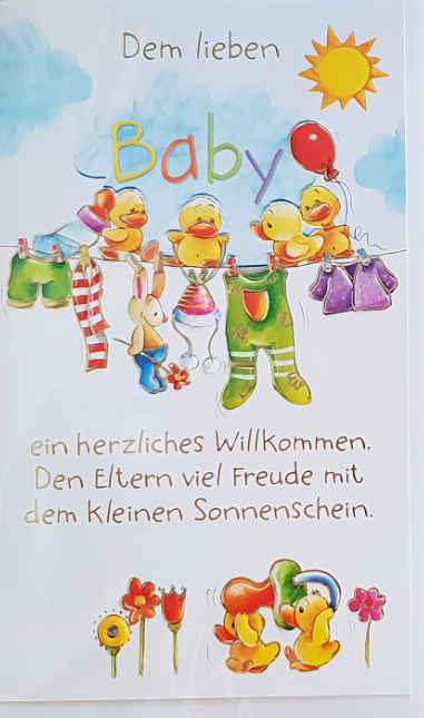 Ereignisbillett - Baby 03-31-1917