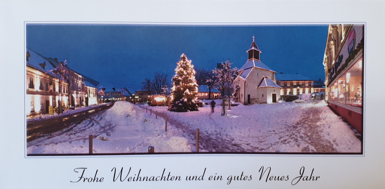Orts - Weihnachtsbilletts - Gloggnitz 03-22-2640-24