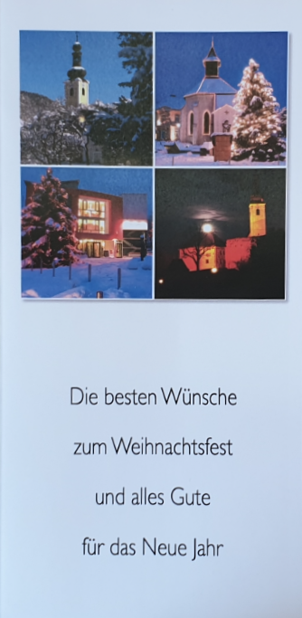 Orts - Weihnachtsbilletts - Gloggnitz 03-22-2640-13