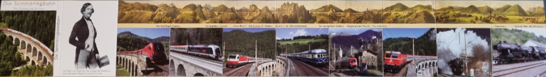 Leporello Semmeringbahn 08-08-9992 