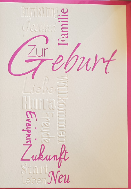 Ereignisbillett - Baby 03-31-3294