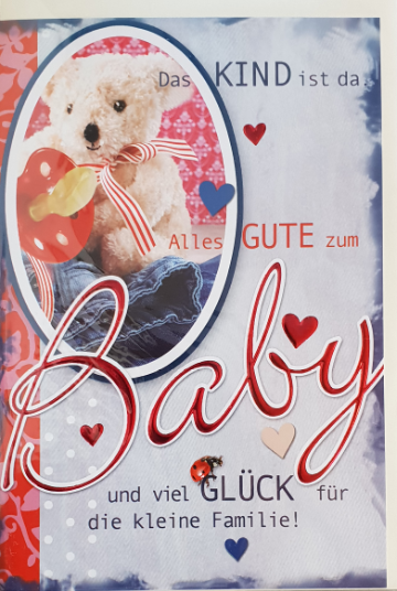 Ereignisbillett - Baby 03-31-1486