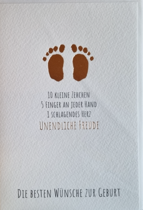 Ereignisbillett - Baby 03-31-1791