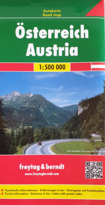 Auto - Freizeitkarte 07-FB - Österreich - Austria