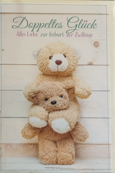 Ereignisbillett - Zwillinge sortiert 03-31-3999