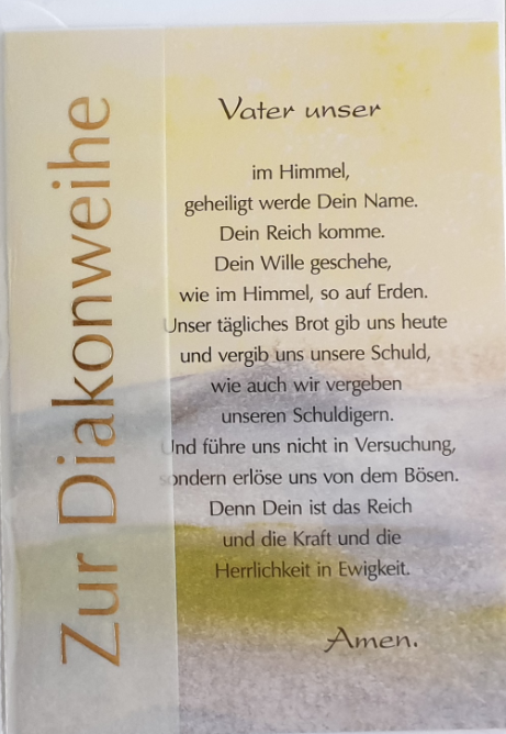 Diakonweihe 03-78-9999