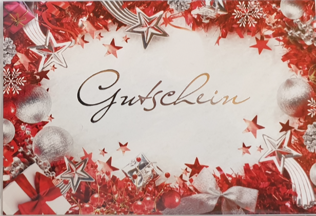 Weihnachtsbilletts - Gutschein 03-24-1100