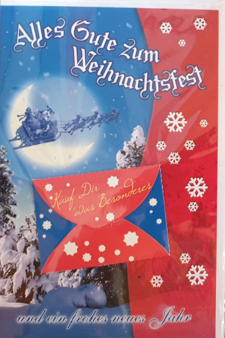 Weihnachtsbilletts - Geldschein 03-23-2336